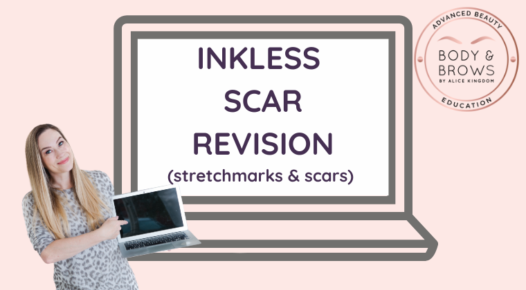 Inkless Scar & Stretchmark Revision: Body Digital & Roller Microneedling