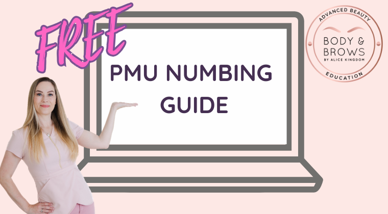 Microblading & PMU Numbing Guide